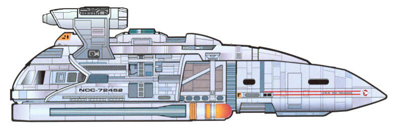 The uss rio grande, a danube class runabout from star trek. Actd Advanced Starship Design Bureau Danube Class Specs