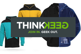 Thinkgeek 30% off all hoodies