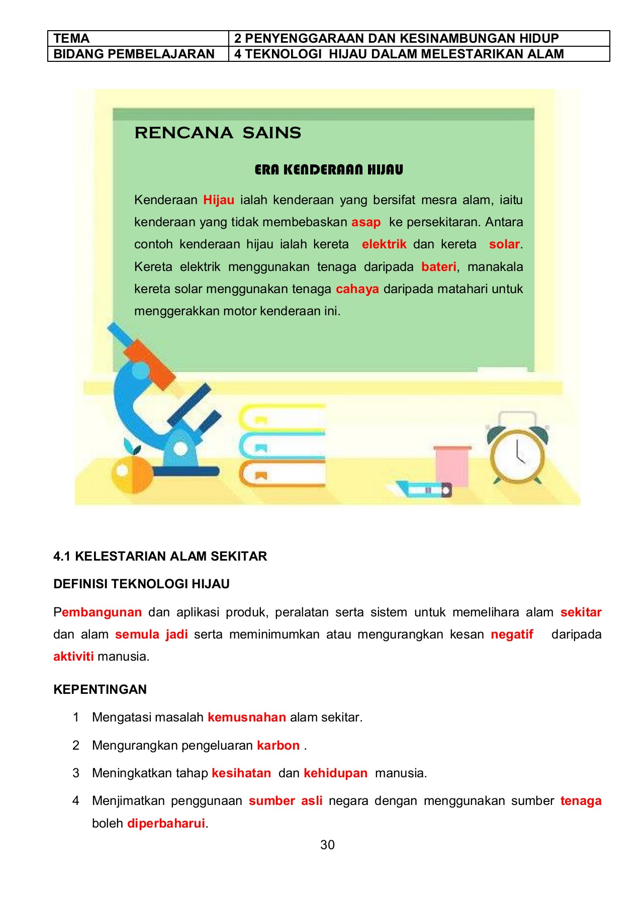 11.0 daya dan gerakan other contents: Bab 4 Teknologi Hijau Dalam Melestarikan Alam