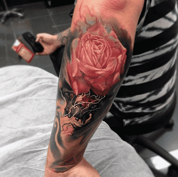 Flower Tattoos For Men Nice