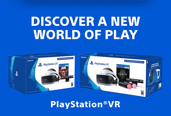 DISCOVER A NEW WORLD OF PLAY | PlayStation®VR