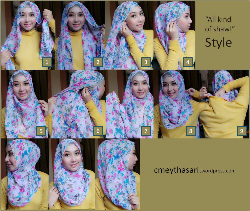 28 Galery Tutorial Hijab Tanpa Dalaman Paling Lengkap Tutorial