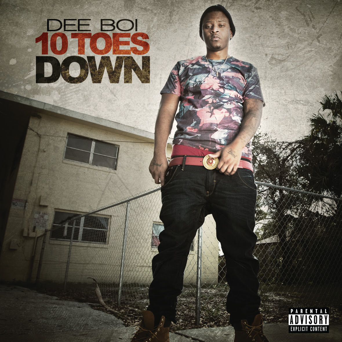Dee Boi 10 Toes Down Mixtape Cover