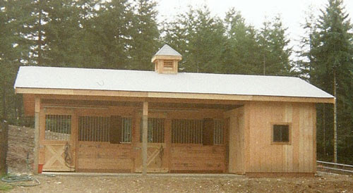 mk : Shed row barn plans