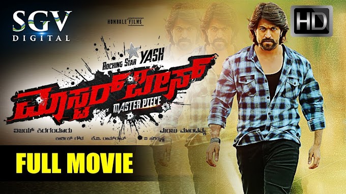 Masterpiece 2017 HDRip Yeash South Hindi Dubbed Movie x264 AAC 480p, 720p