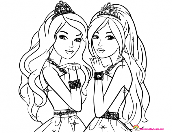 Previous article coloring page barbie princess. Barbie Princess Coloring Pages At Getdrawings Free Download