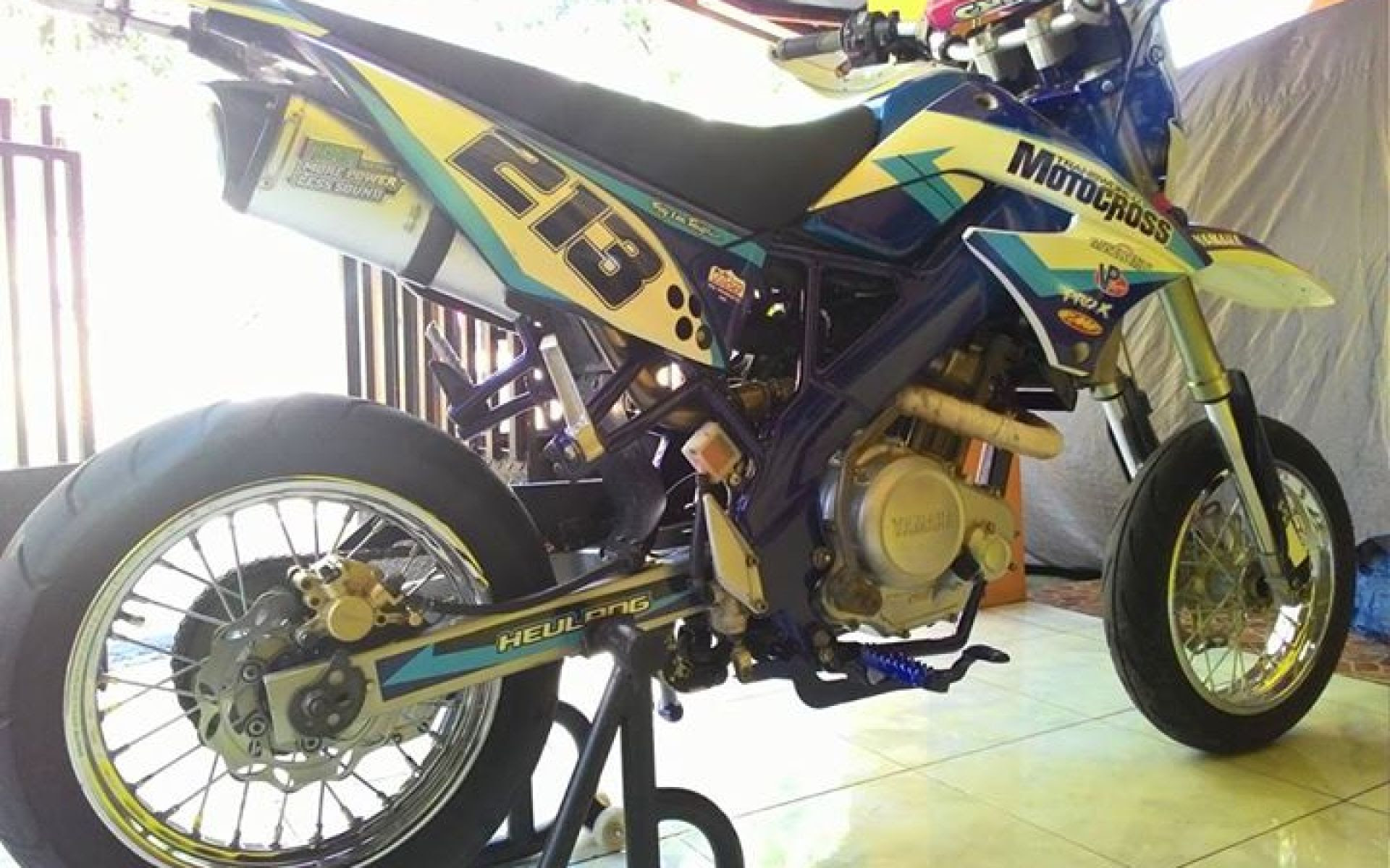 Kumpulan 83 Modifikasi Old Vixion Supermoto Terlengkap Ruji Motor