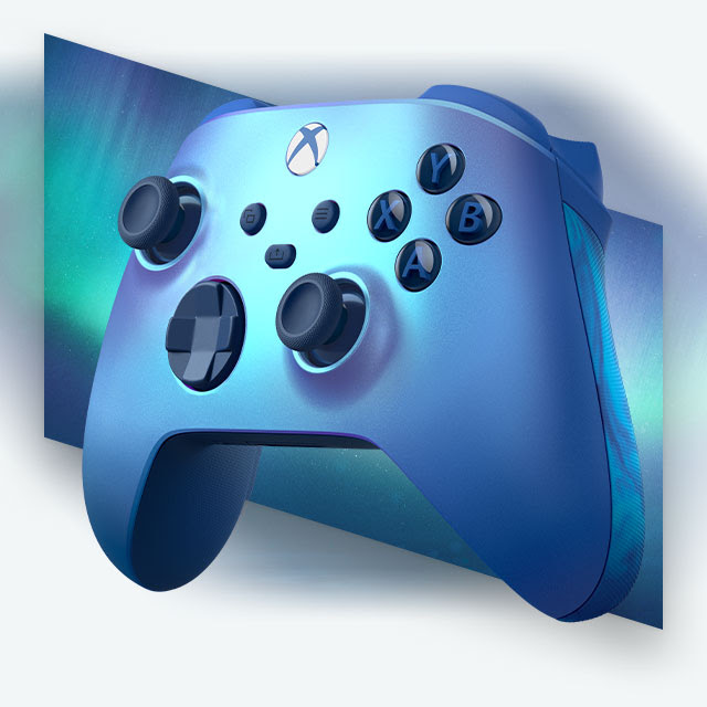 The Aqua Shift Special Edition Xbox Wireless Controller.