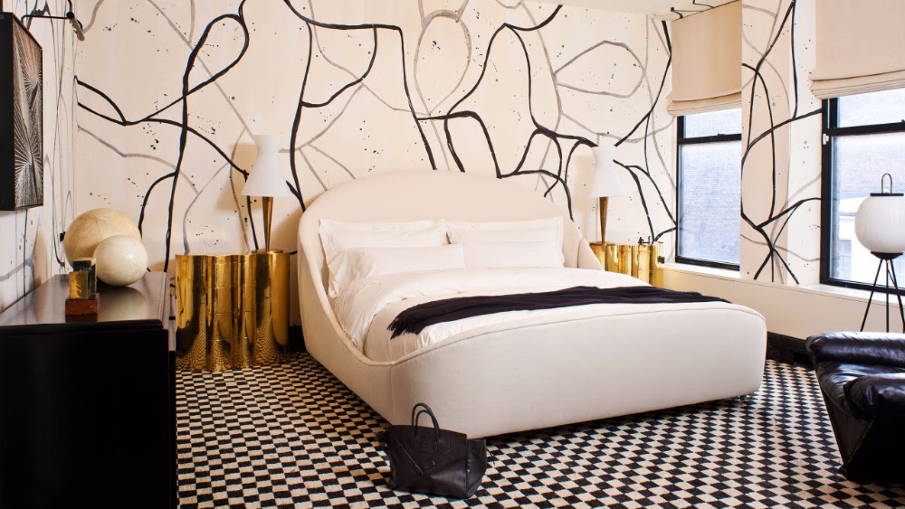 Modern manhattan bedroom by robert couturier, with a modern industrial feel to it that's just very well done. Luxury Master Bedrooms By Famous Interior Designers