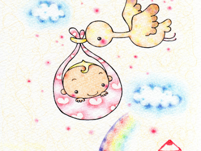 いろいろ かわいい コウノトリ イラスト 簡単 820072