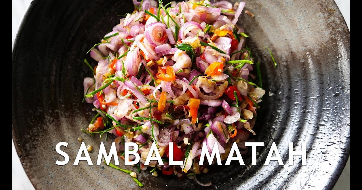 Bumbu Sambal Serai Bali : Sediakan asam jawa yang sudah ...
