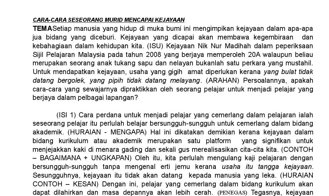 Contoh Soalan Rumusan Spm 2019 - Pijat Kao