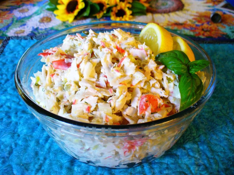 Before trying this imitation crab meat salad recipe, consider some useful tips. Deli Style Imitation Crab Seafood Salad Recipe By Lynne Cookeatshare