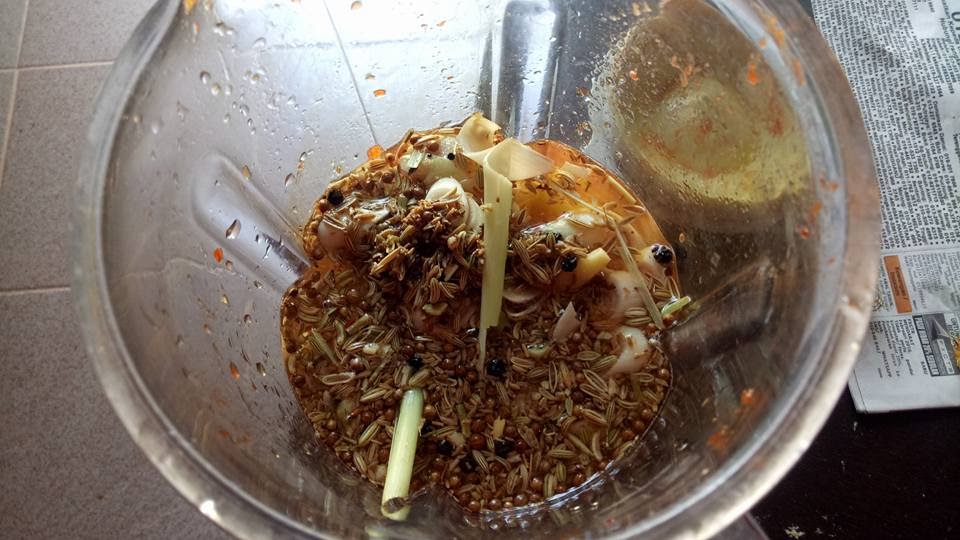Resepi Ayam Rendang Merah - Mewarnai o