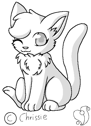 Chibi Cute Cat Drawing Easy Cuteanimals
