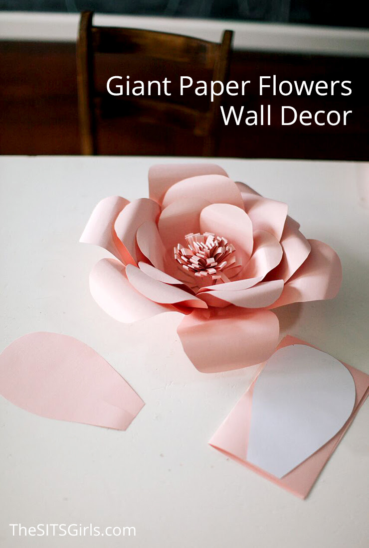 Crafters like the larger size of this paper because it gives more room to add pictures to a page without feeling cramped. Giant Paper Flowers Wall Decor Spring Party Decor