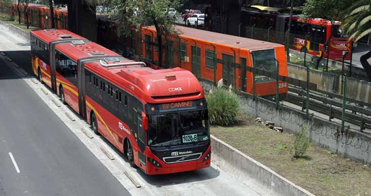Metrobus is mexico city's bus rapid transit system. Mb Metrobus Showbus International Bus Image Gallery Mexico
