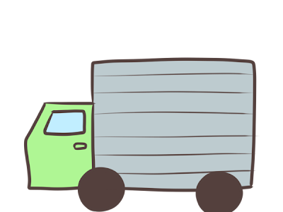 あなたのためのイラスト かっこいい トラック イラスト 簡単