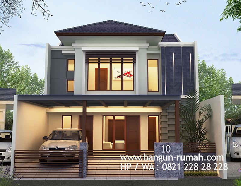 Info Spesial Rumah Minimalis 2 Lantai 10 X 20 2022, Ide Terbaru!