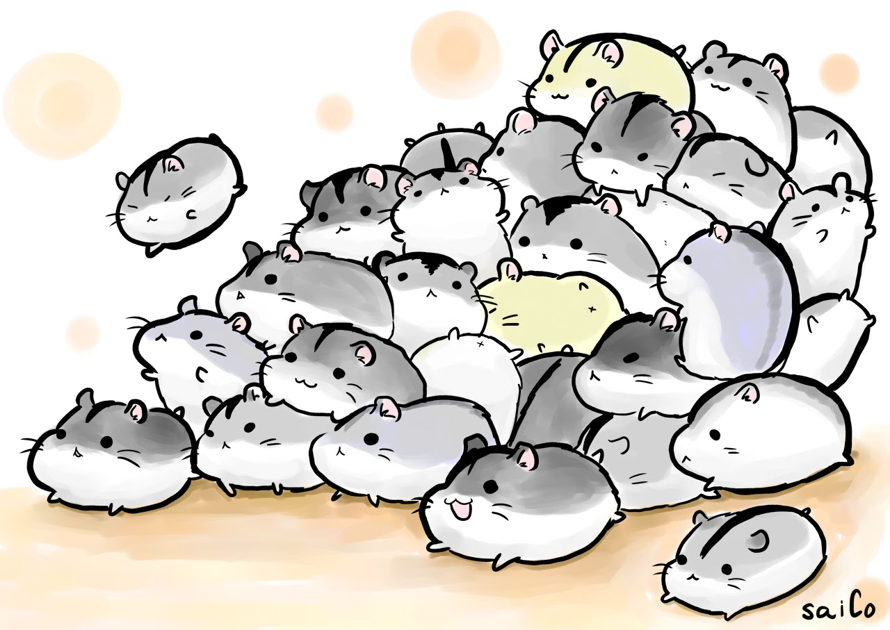 ハムスター イラスト かわいい イラストが最高です