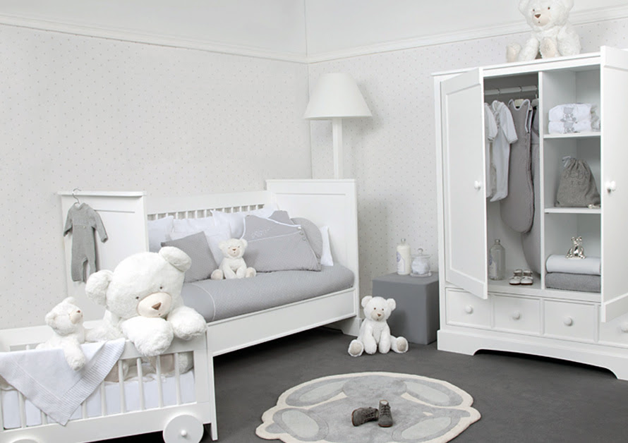 Chambre Bebe Bleu Blanc Gris Chanteqon9