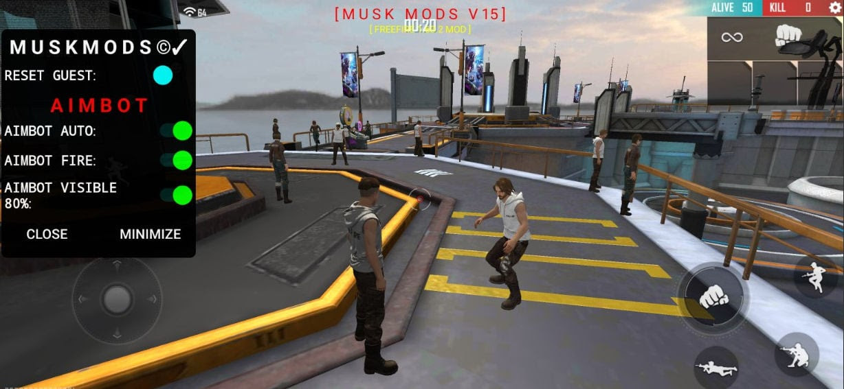 Mulai dari auto headshot, skin senjata, peluru unlimited, dan masih banyak yang lainnya. Garena Free Fire Mod Apk V1 60 1 Unlimited Diamond Hack Map