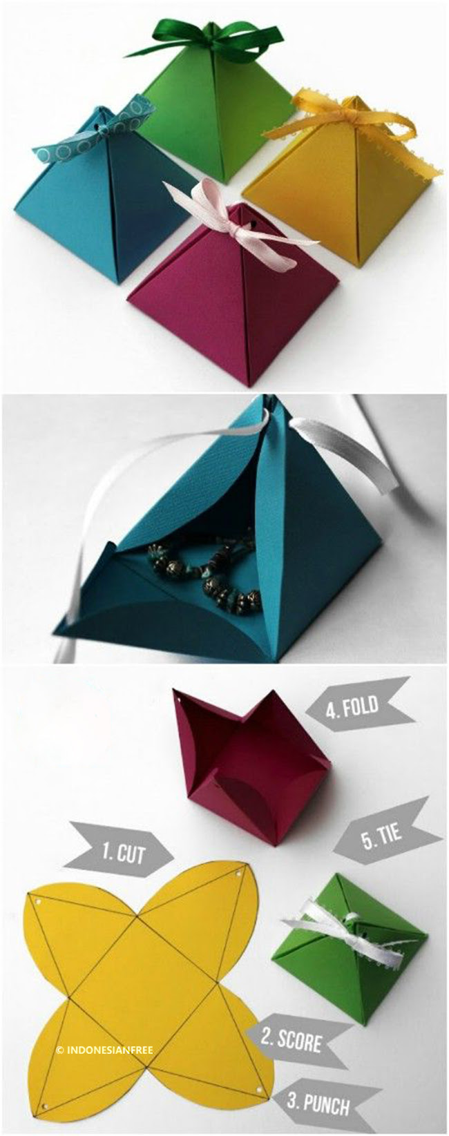 Lipat Cara Membuat Kerajinan  Tangan Dari  Kertas  Origami  