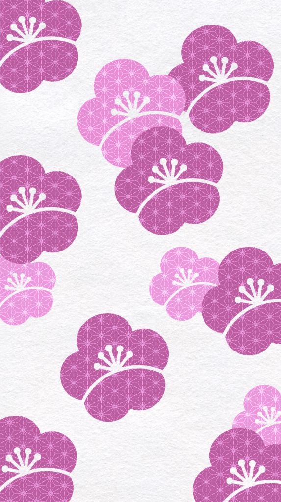 ディズニー画像ランド 上壁紙 イラスト 梅 の 花