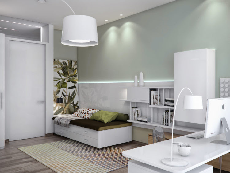 Rather than settling for one paint color, step outside of your comfort zone and choose two hues to boost your home's style factor. Are Two Tone Walls Making A Comeback Here Are 20 Examples