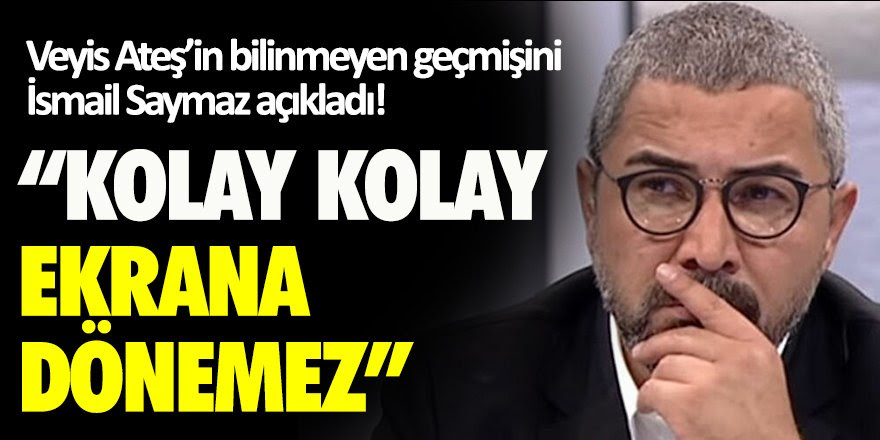 Sözcü yazarı i̇smail saymaz, hakkında kara para aklama iddiası bulunan firari iş insanı sezgin baran korkmaz'ın arabuluculuk için kendisinden 10 milyon euro istediğini belirttiği veyis ateş'in habertürk yönetimine söz konusu iddiaları ilk başta keskin bir dille yalanladığını yazdı. Veyis Ates In Bilinmeyen Gecmisini Ismail Saymaz Acikladi