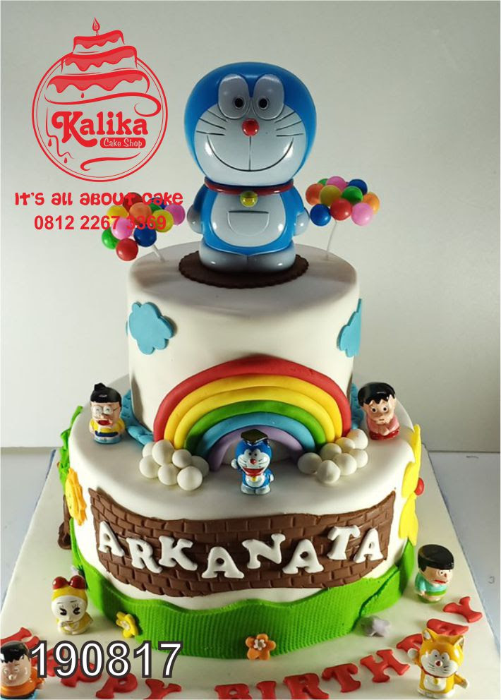  Kue  Ulang  Tahun  Doraemon  Lucu Jual Kue  Ultah Doraemon  