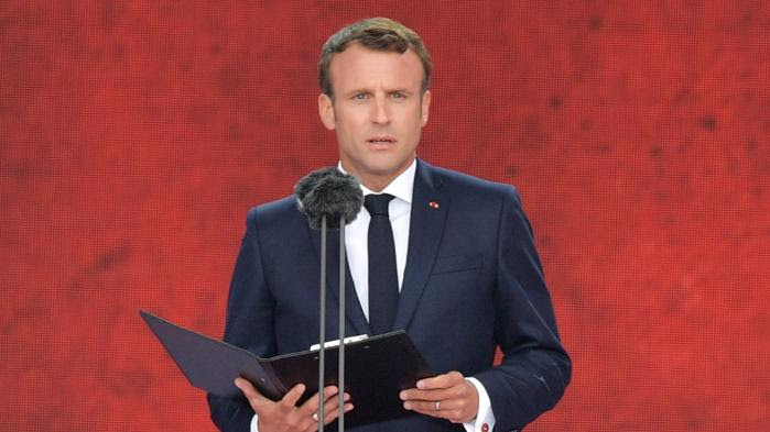 VIDEO. Jour J : Emmanuel Macron lit la lettre d'adieu du résistant Henri Fertet, fusillé à 16 ans