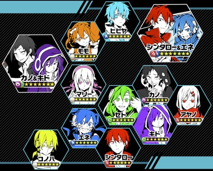 ラブリーカゲプロ キャラ プロフィール アニメ画像