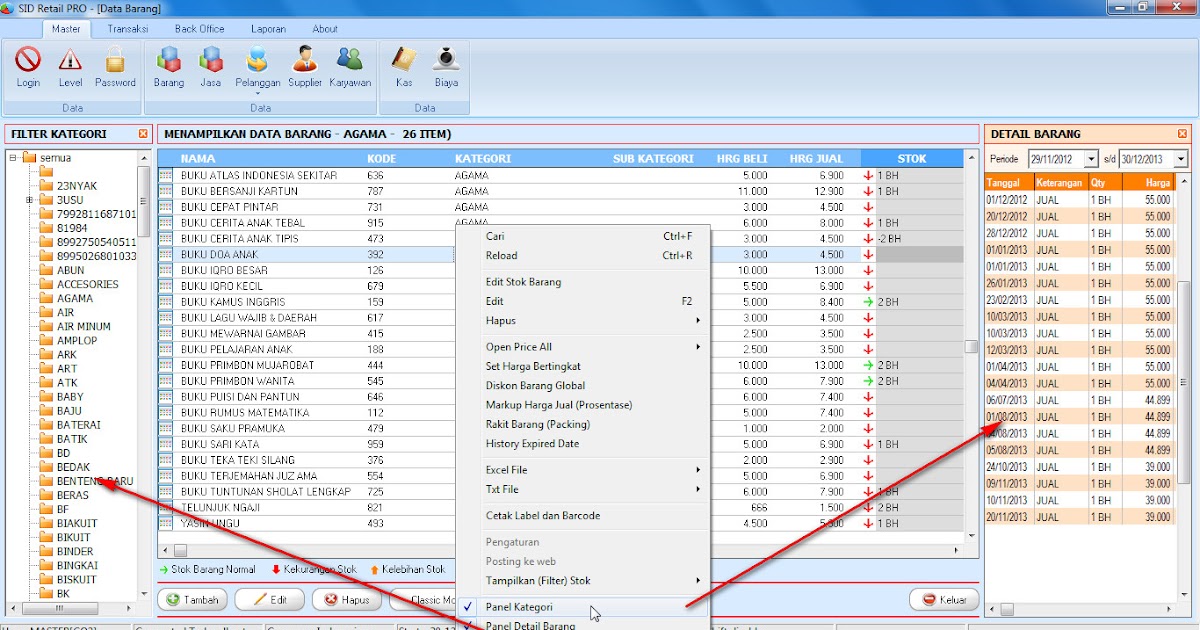 Contoh Laporan Database Penjualan - Contoh Moo