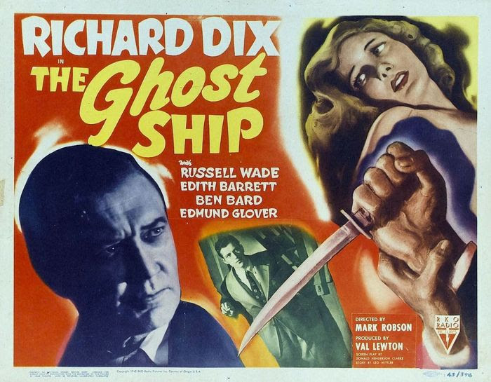 Seisi penumpang kapal yang berisi 600 orang tewas satu persatu dengan cara yang menakutkan. The Ghost Ship Mark Robson 1943 Dvdrip Vo Se Aude Noirestyle Com