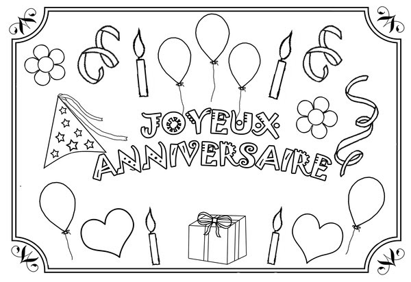 Ianpittman Carte Joyeux Anniversaire Mamie A Imprimer