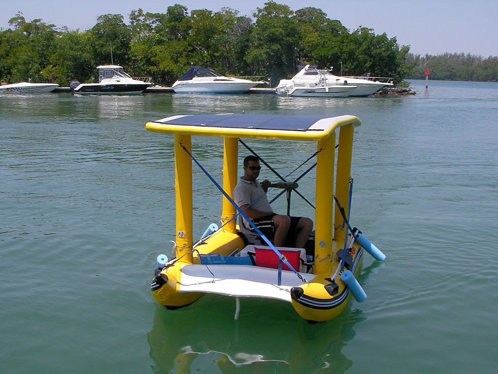 Organizer Electric powered pontoon boat kit Khan