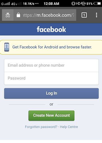 Download Mobile Friendly Facebook Phishing Page For Android And Iphone Users 17 Mobile Tech