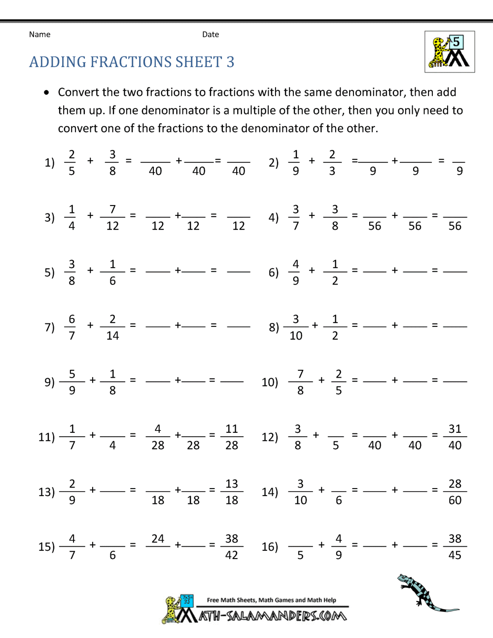 new 429 fraction worksheet for grade 7 fraction worksheet