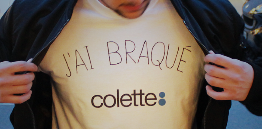 Tee-shirt J'ai braqué Colette 