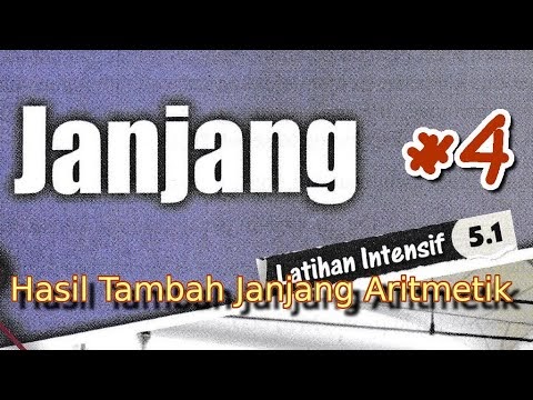 Cikgu Azman - Bukit Jalil: Janjang Arimetik Jumlah Sebutan 