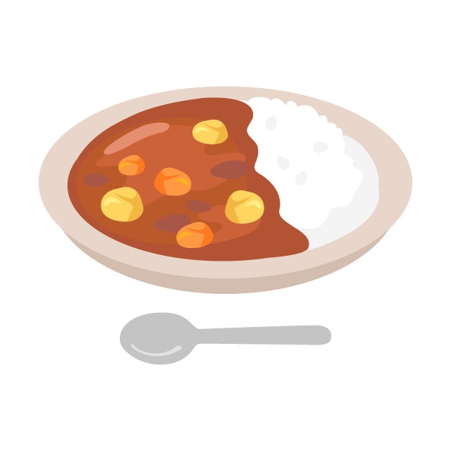 無料ダウンロード イラスト カレー ライス フリーアイコン イラスト素材の無料ダウンロード