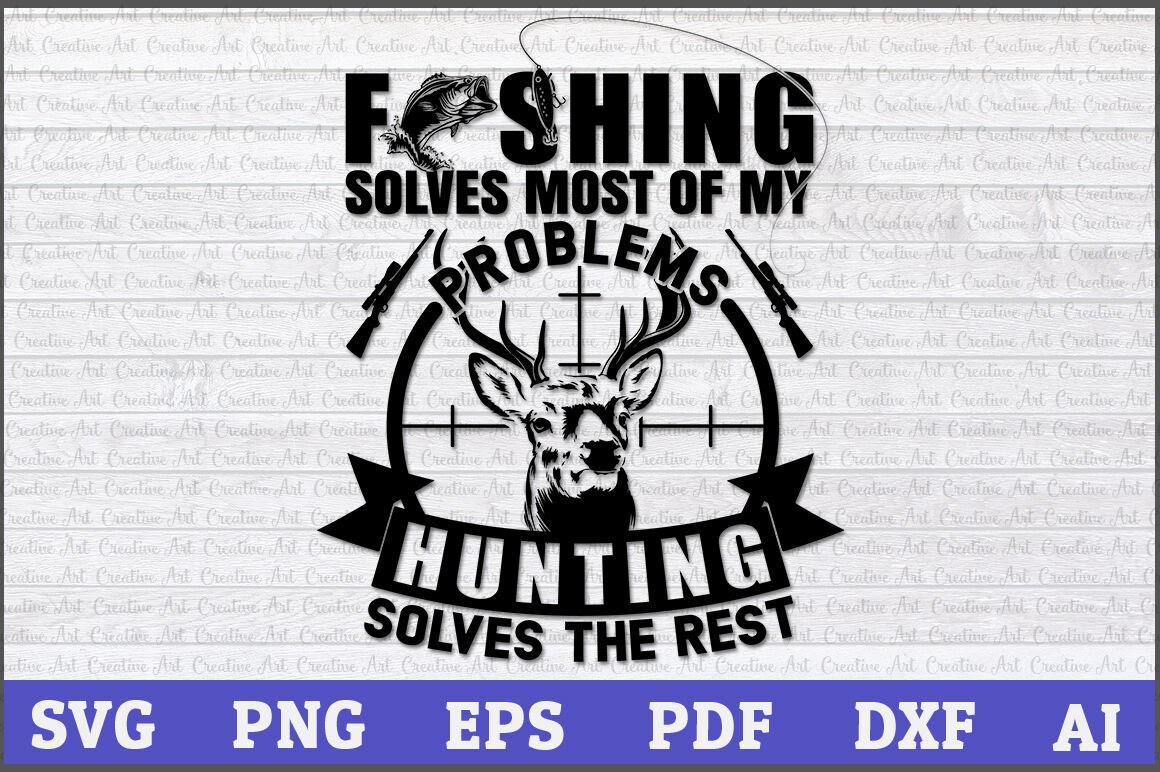 Download Hunting And Fishing Svg Free