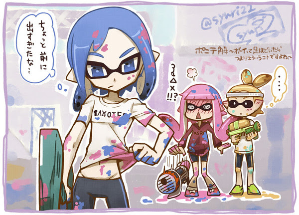 無料印刷可能かっこいい スプラトゥーン ボーイ イラスト 無料イラスト集