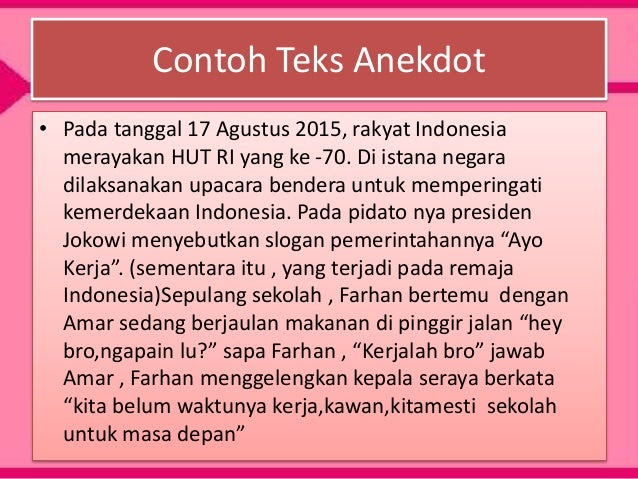 Contoh Dongeng Rakyat Indonesia - Contoh Ole