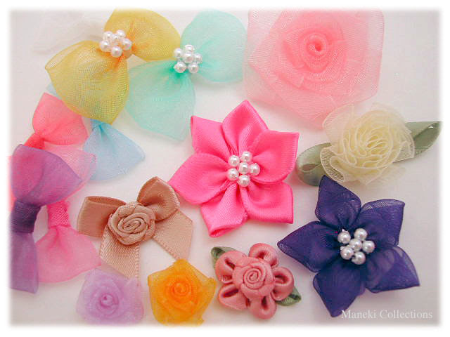 すべての美しい花の画像 ユニークオーガンジー 花 モチーフ 作り方