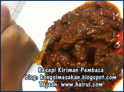 Resepi Daging Masak Kunyit - Surat Rasmi G