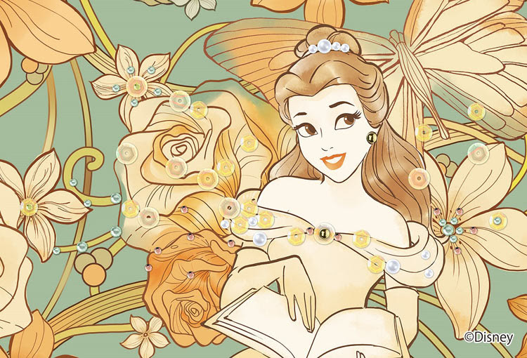 最高おしゃれ ベル ディズニー イラスト ただのディズニー画像