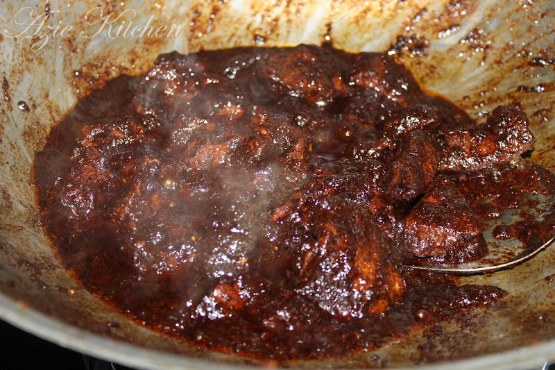 Resipi Daging Masak Hitam Azie - Resepi Bergambar