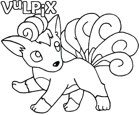 Pokemon bulbasaur coloring pages at getcolorings.com. Pokemon Coloring Pages Vulpix At Getdrawings Free Download